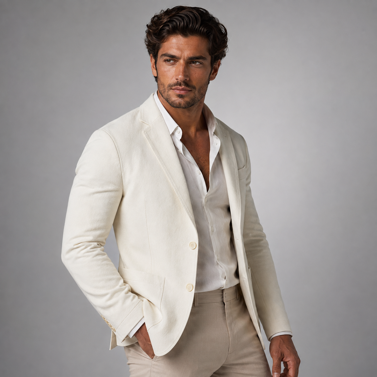 The Wexley Linen Blazer for Men