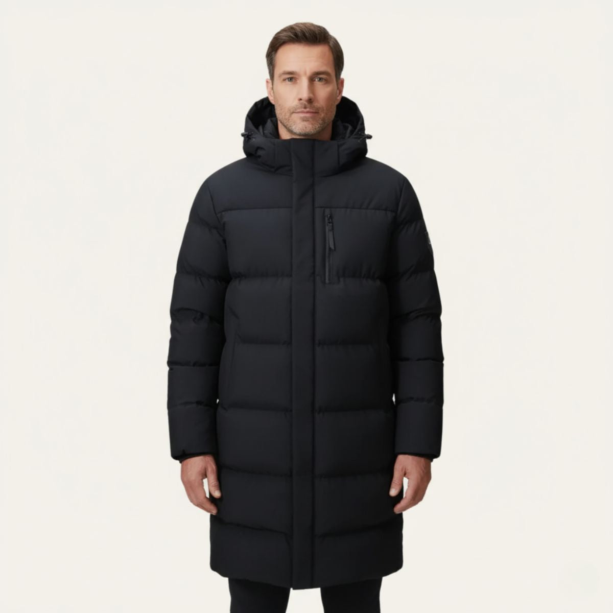 The Wickham Men's Insulated Longline Puffer Coat