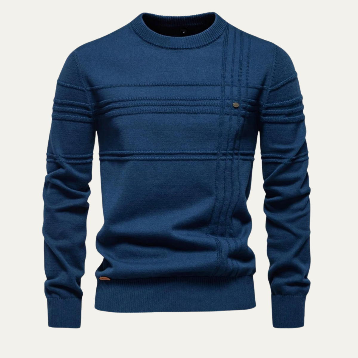 The Brighton Men’s Classic Crew Neck Knit Sweater