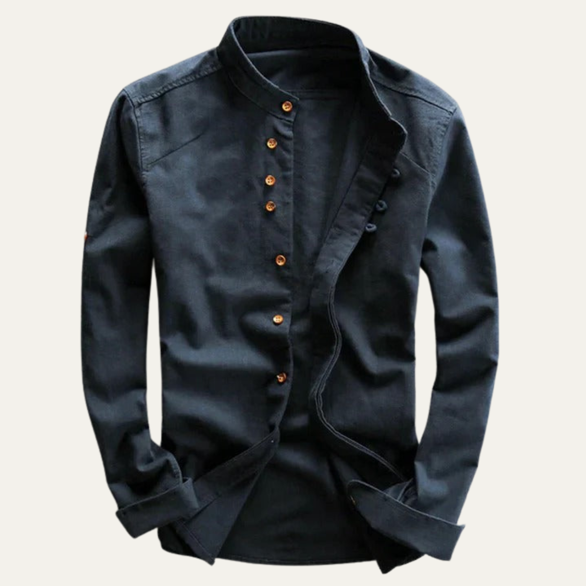The Malibu Men's Breathable Linen Collar Shirt