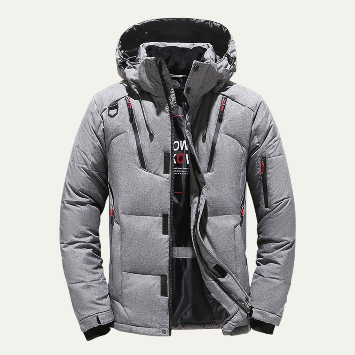 The Foxglove Men’s Insulated Winter Park Jacket with Hood