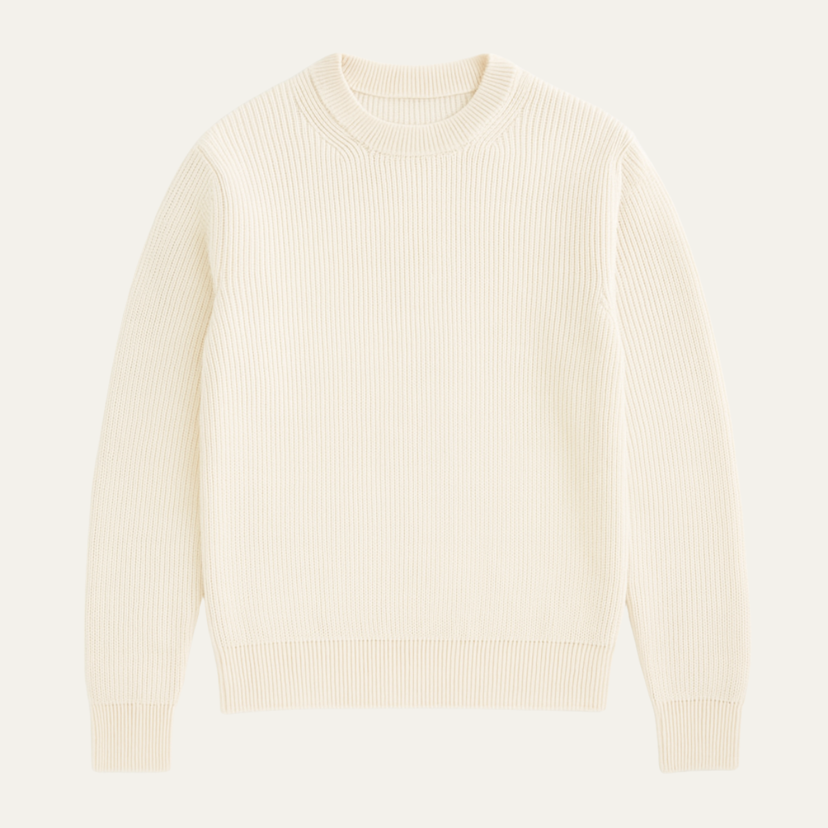 The St. Moritz Men’s Merino Wool Ribbed Luxury Knitted Sweater