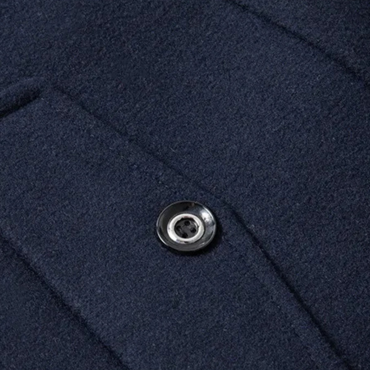 The Kensington Men’s Double Collar Business  Wool Trench Coat