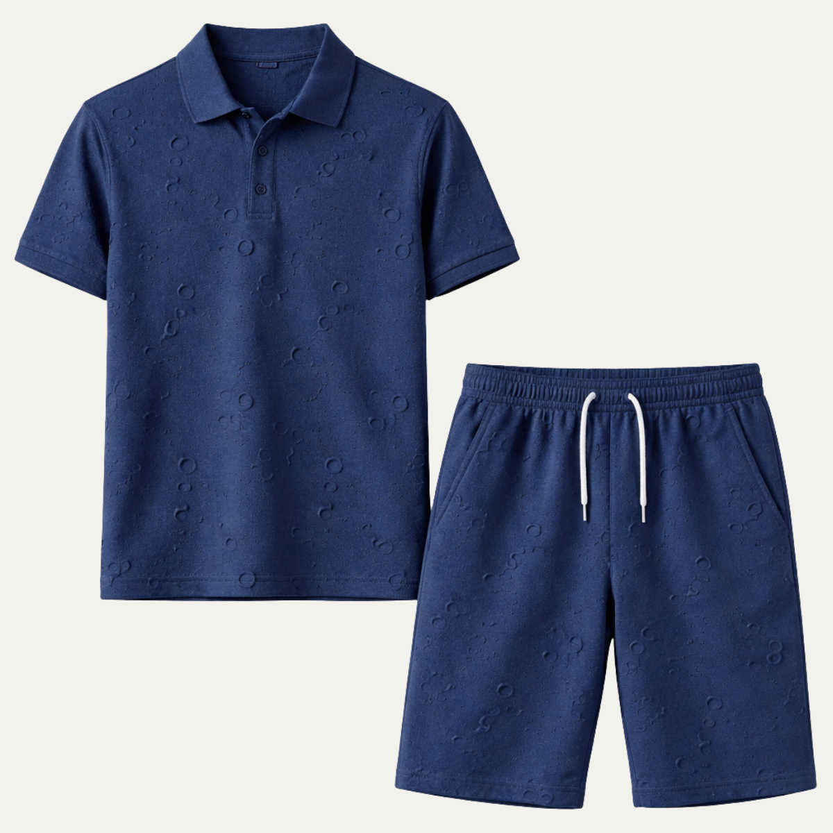 The Silverwood Men’s Lightweight Beachwear Set – Shirt & Shorts Set