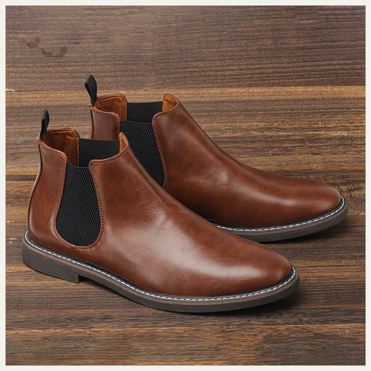 The Ridgeview Men’s Retro Slip On Chelsea Ankle Boots