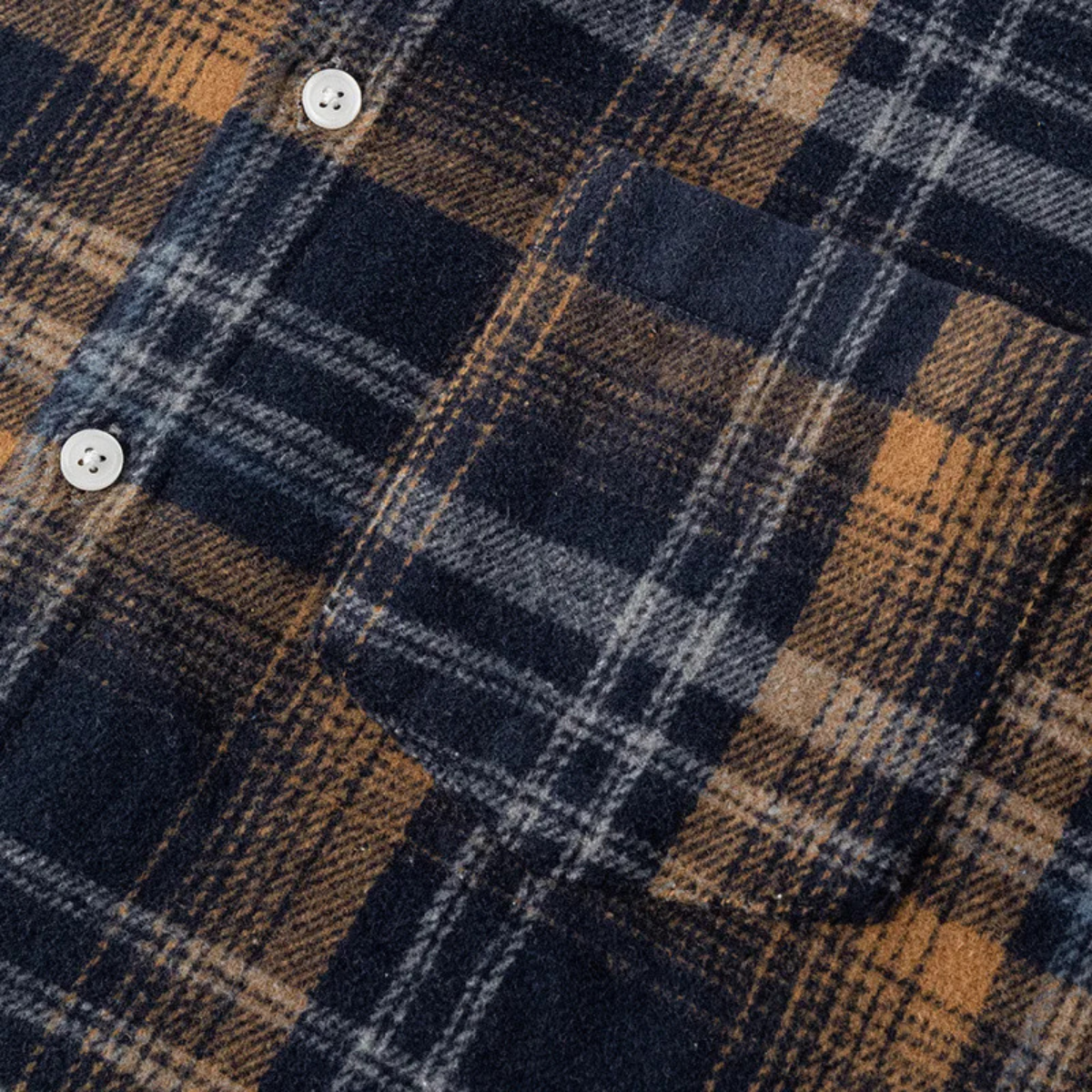 The Carpi Men’s Plaid Casual Flannel Shirt