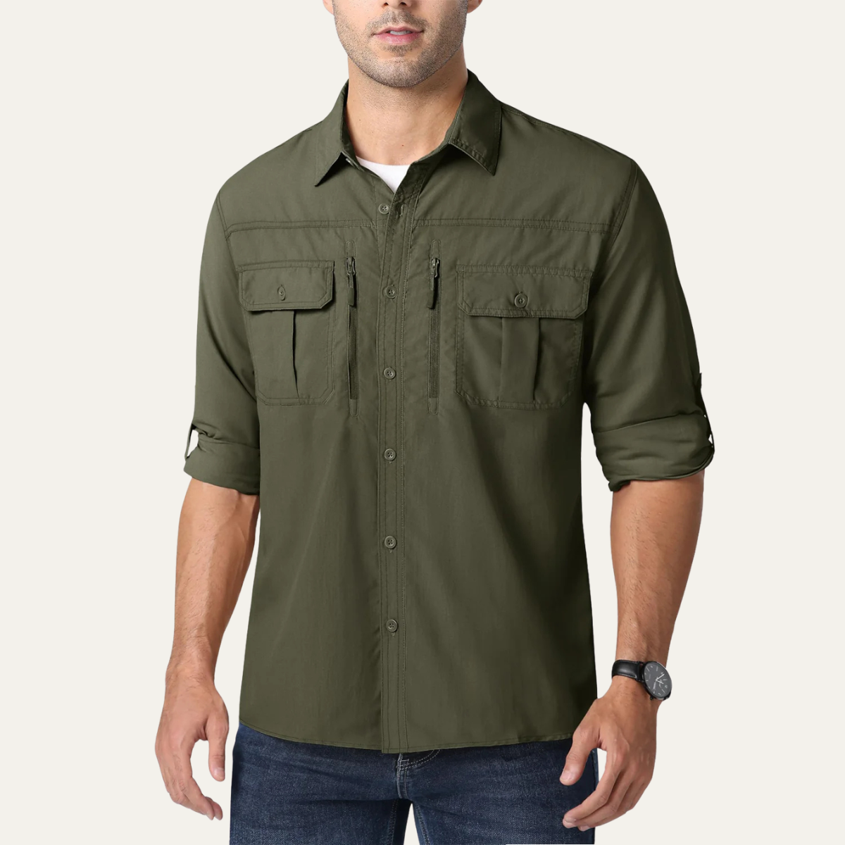 The Arezzo Men’s Quick Dry UV Protection Outdoor Shirt