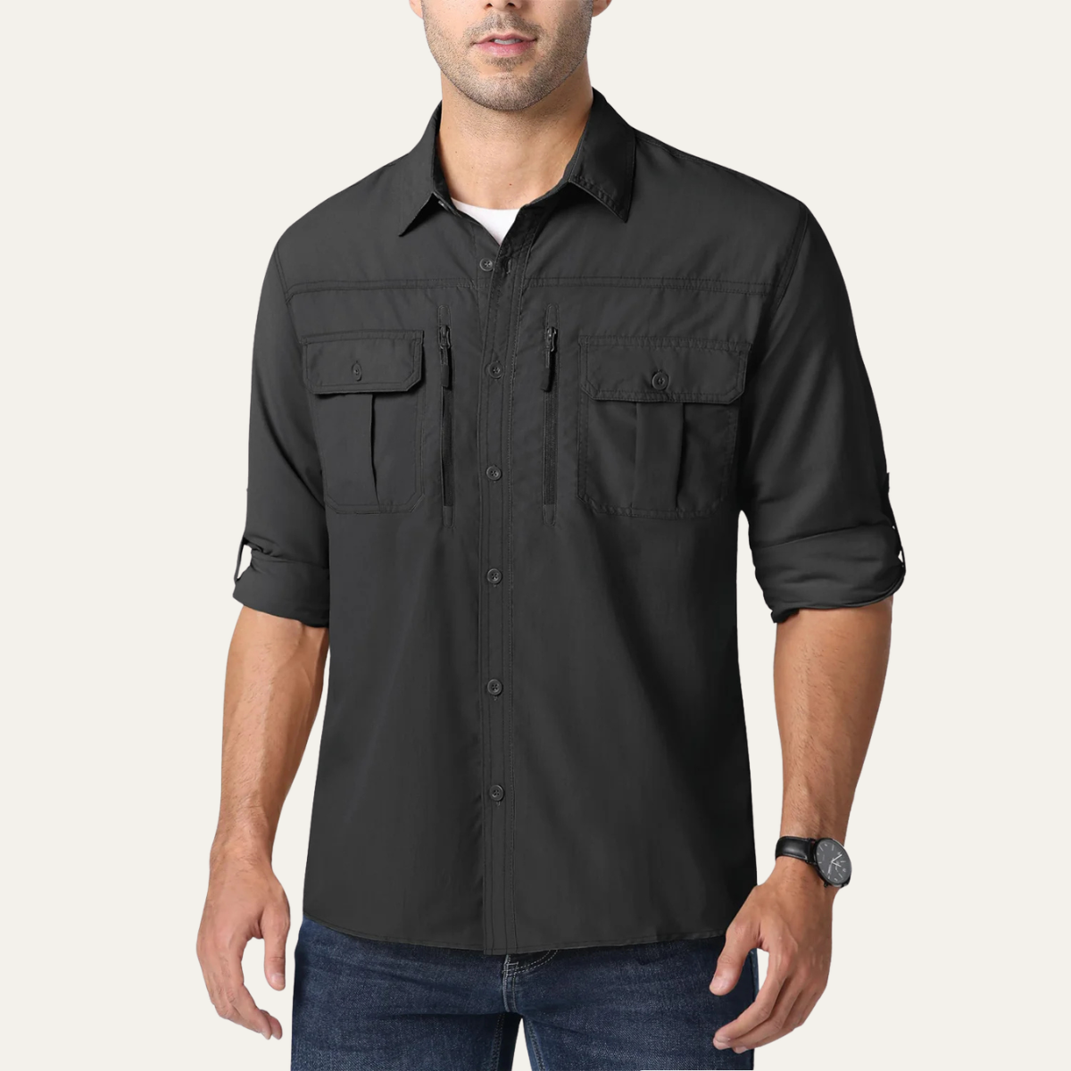 The Arezzo Men’s Quick Dry UV Protection Outdoor Shirt