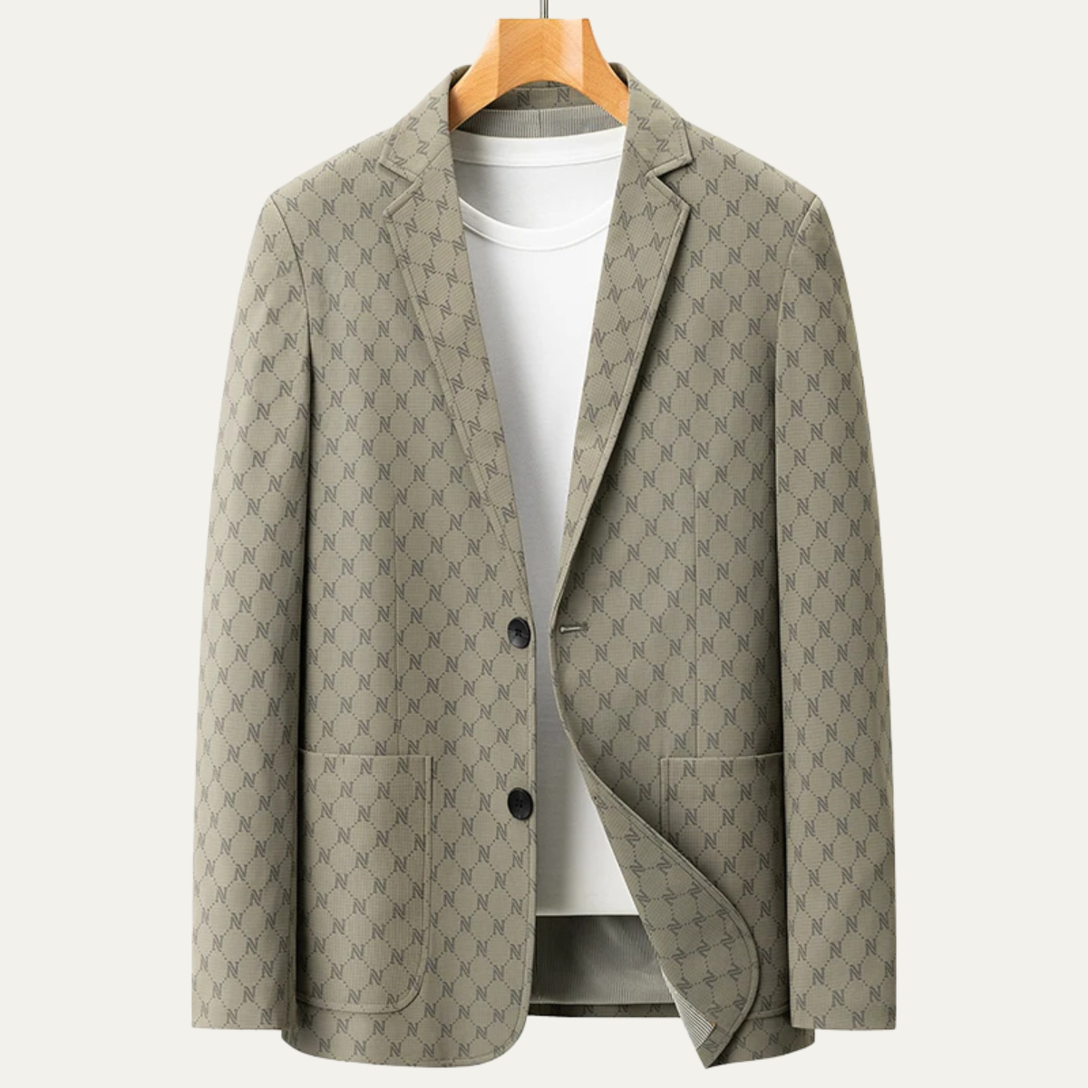 The Sussex Men’s Lightweight Patterned Business Casual Work Jacket