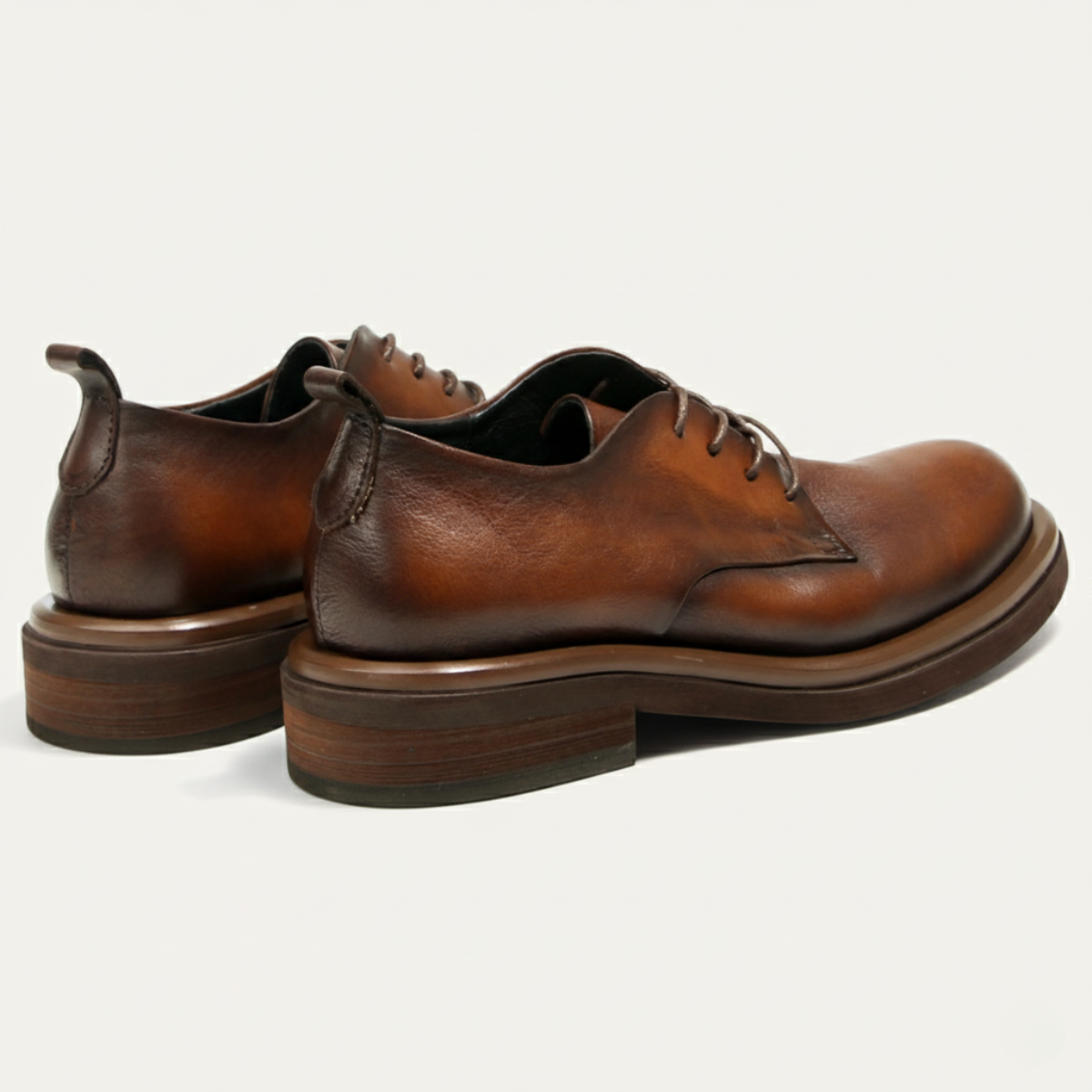 The Trento Men’s Leather Dress Shoe – Formal Lace Up Smart Shoe