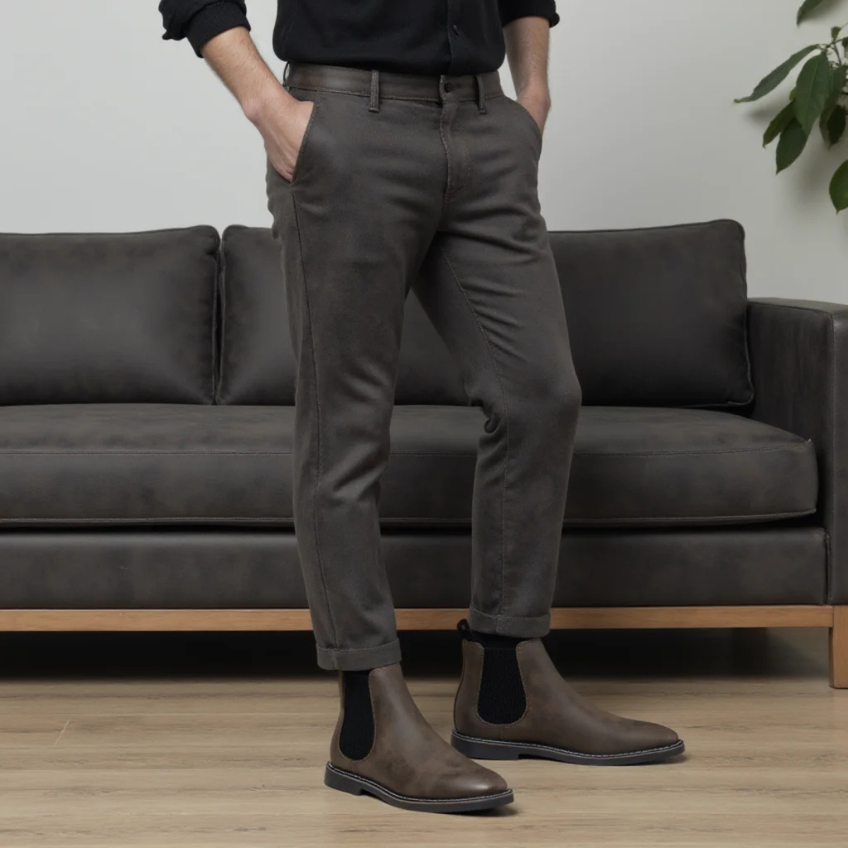 The Ridgeview Men’s Retro Slip On Chelsea Ankle Boots