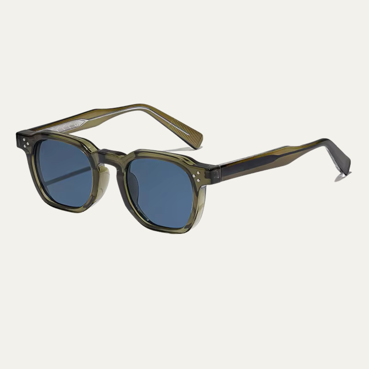 The Franklin Men’s Retro Square Sunglasses