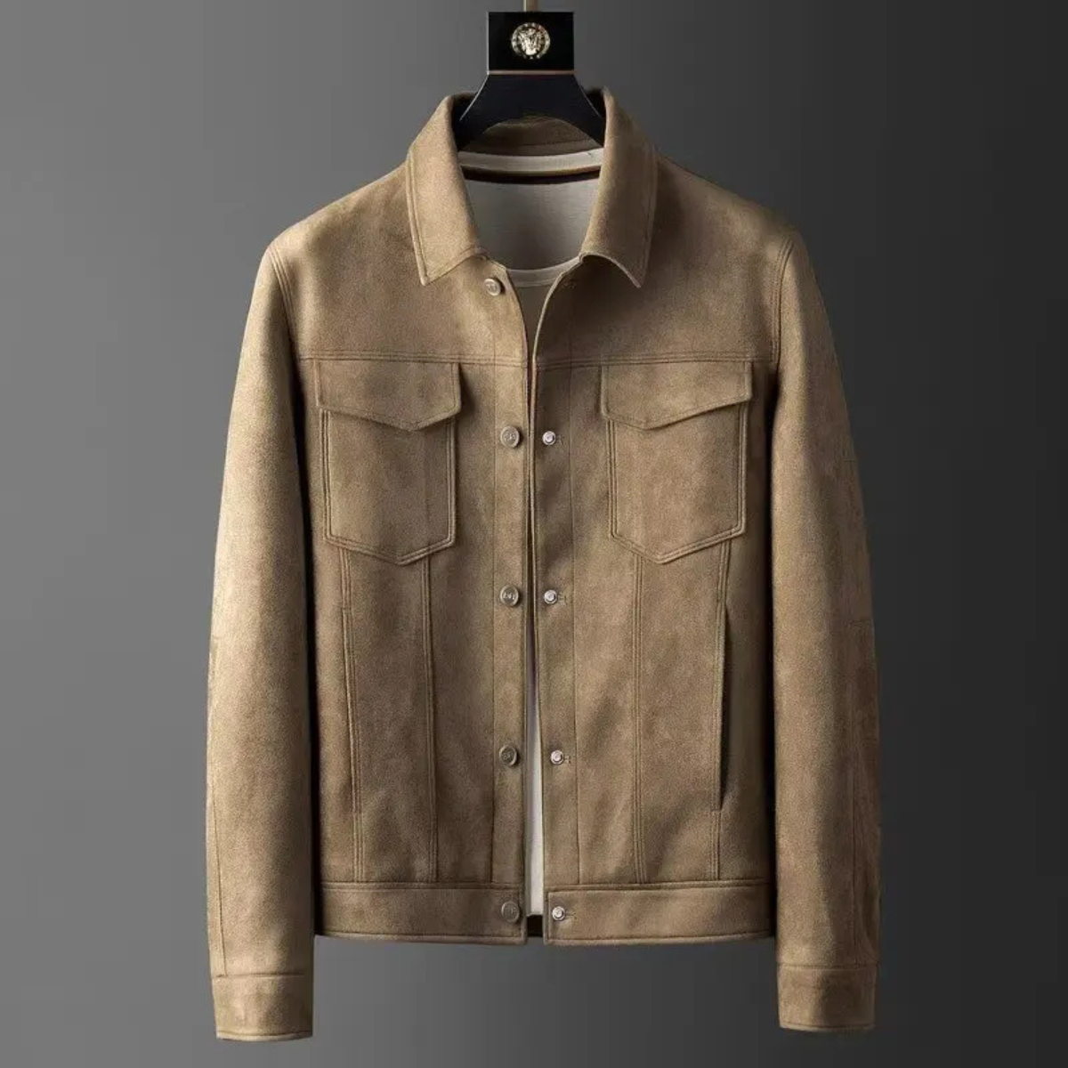 The Inverness Men’s Suede Business Casual Work Jacket