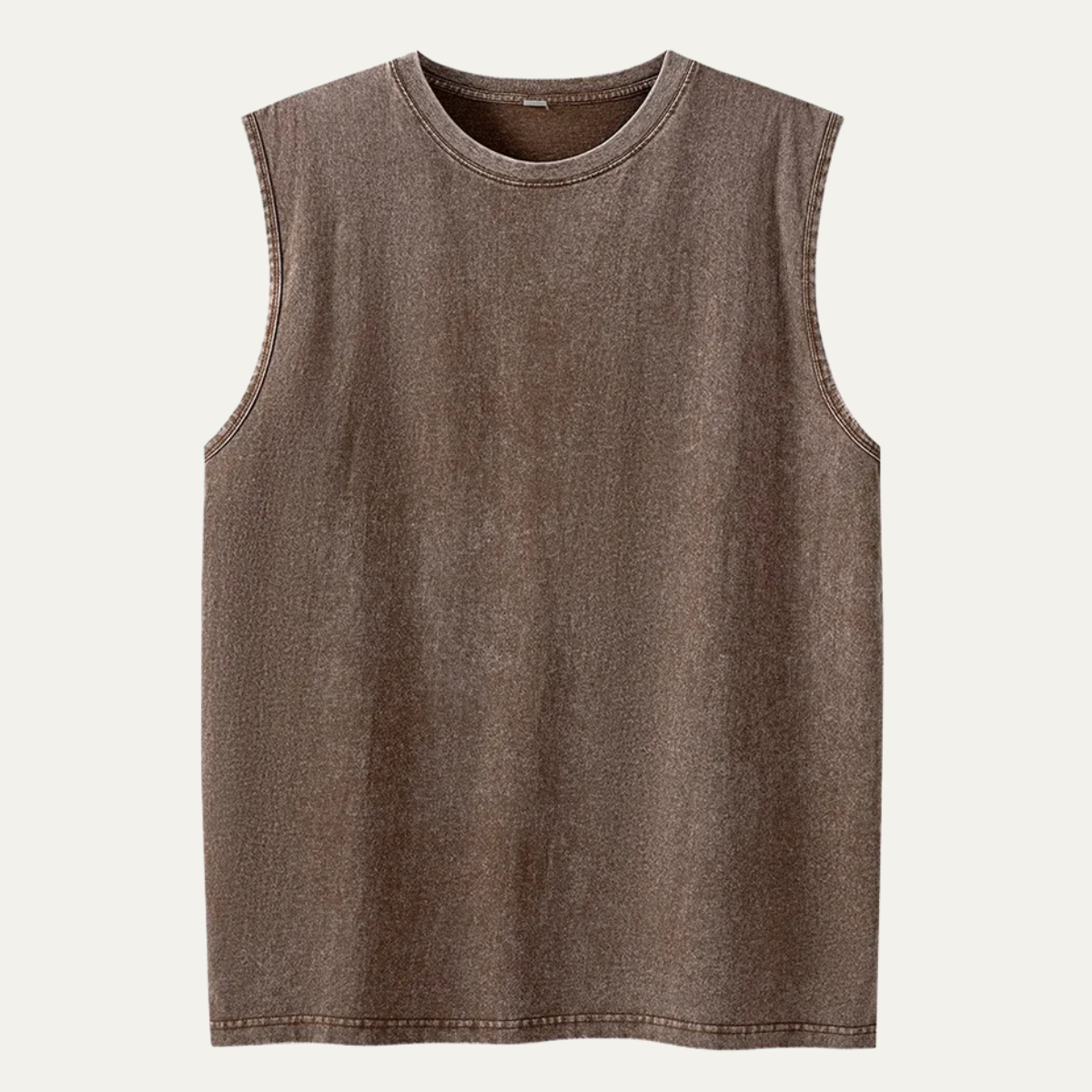 The Porto Men's Vintage Washed Sleeveless Tank Top