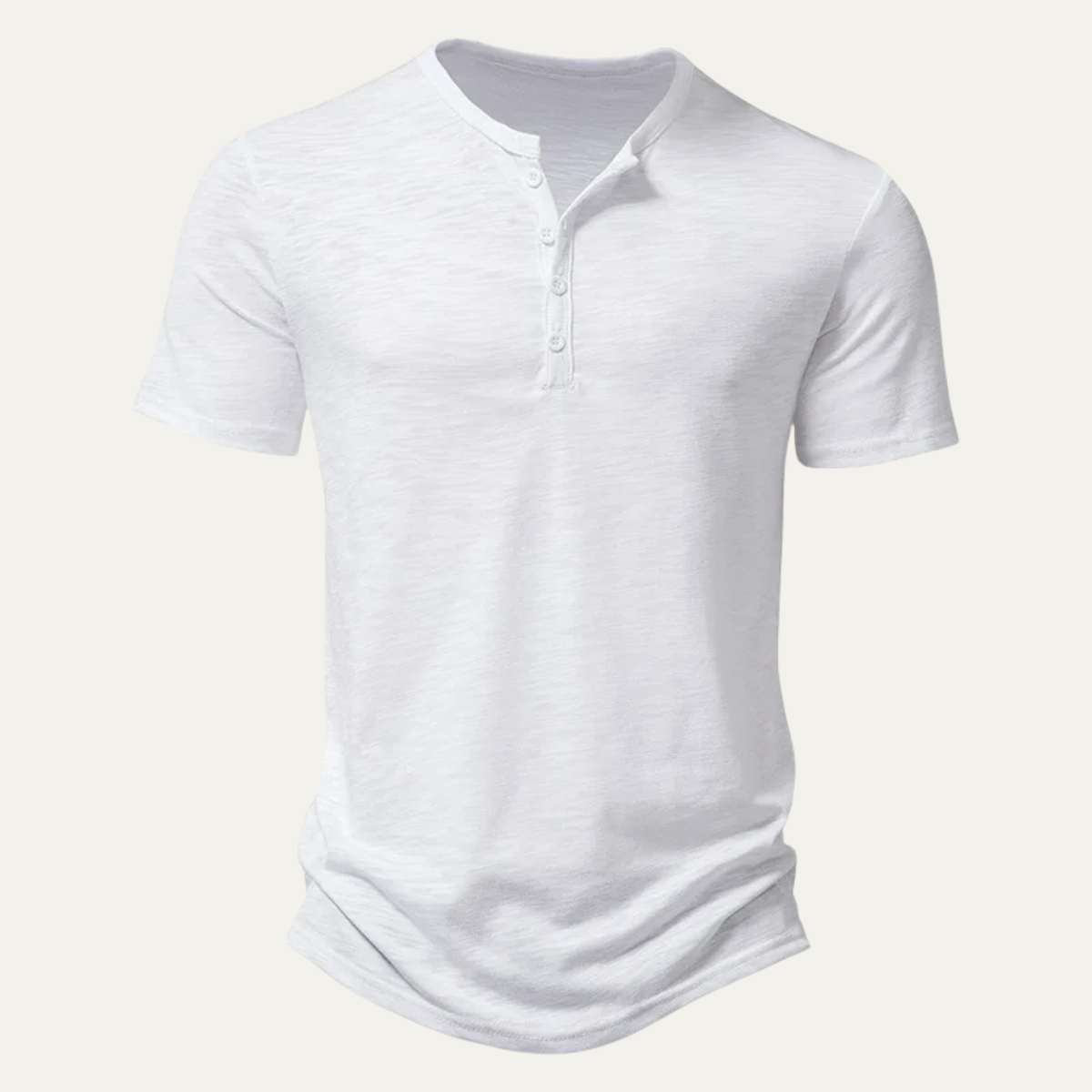 The Windsor Men’s Casual Henley Collar Summer T-Shirt