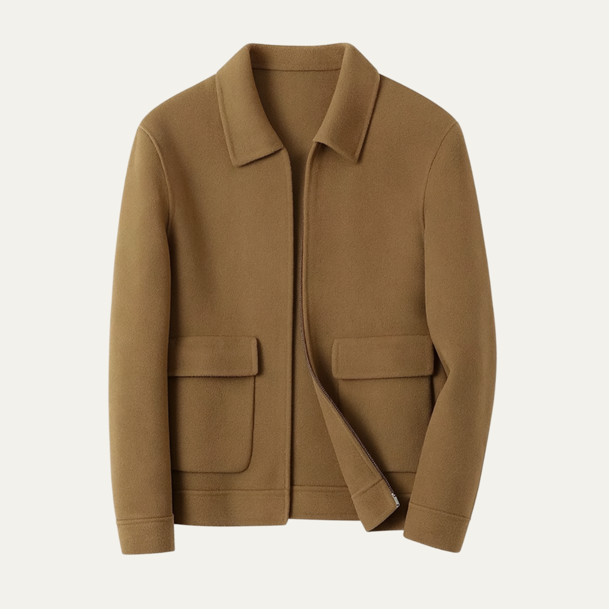 The Padova Men’s Casual Zip Up Thick Winter Jacket