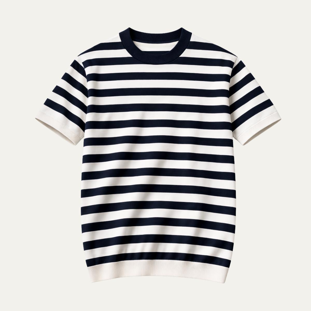 The Porto Cesareo Men’s Striped Cashmere Knit T-Shirt