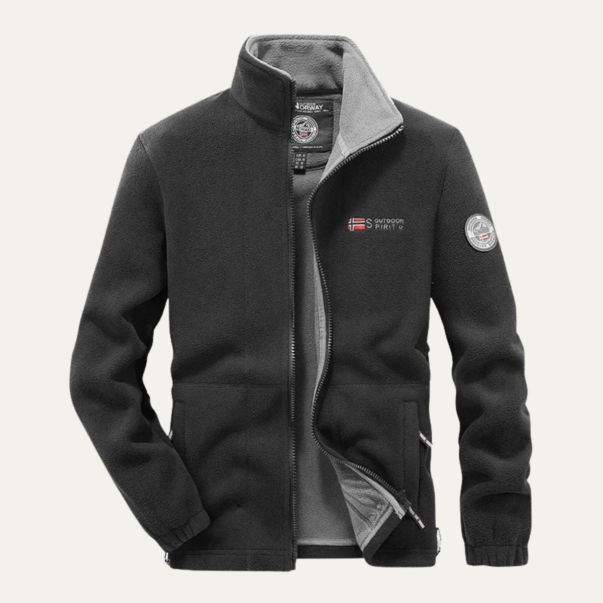 The Oslo Fleece Lined Warm Outdoor Jacket for Men