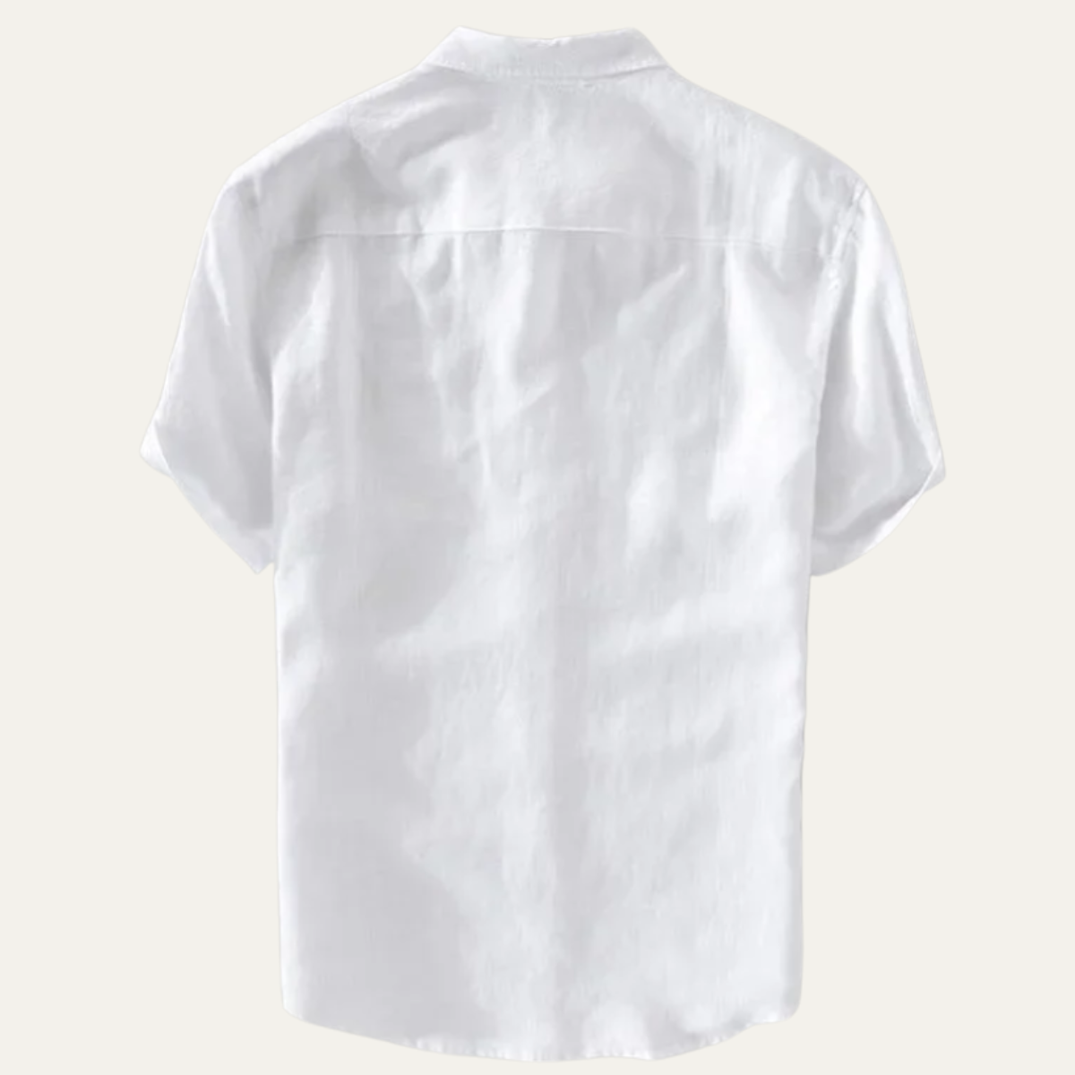 The Montland Men’s Lightweight Cotton Linen Relaxed Fit Shirt
