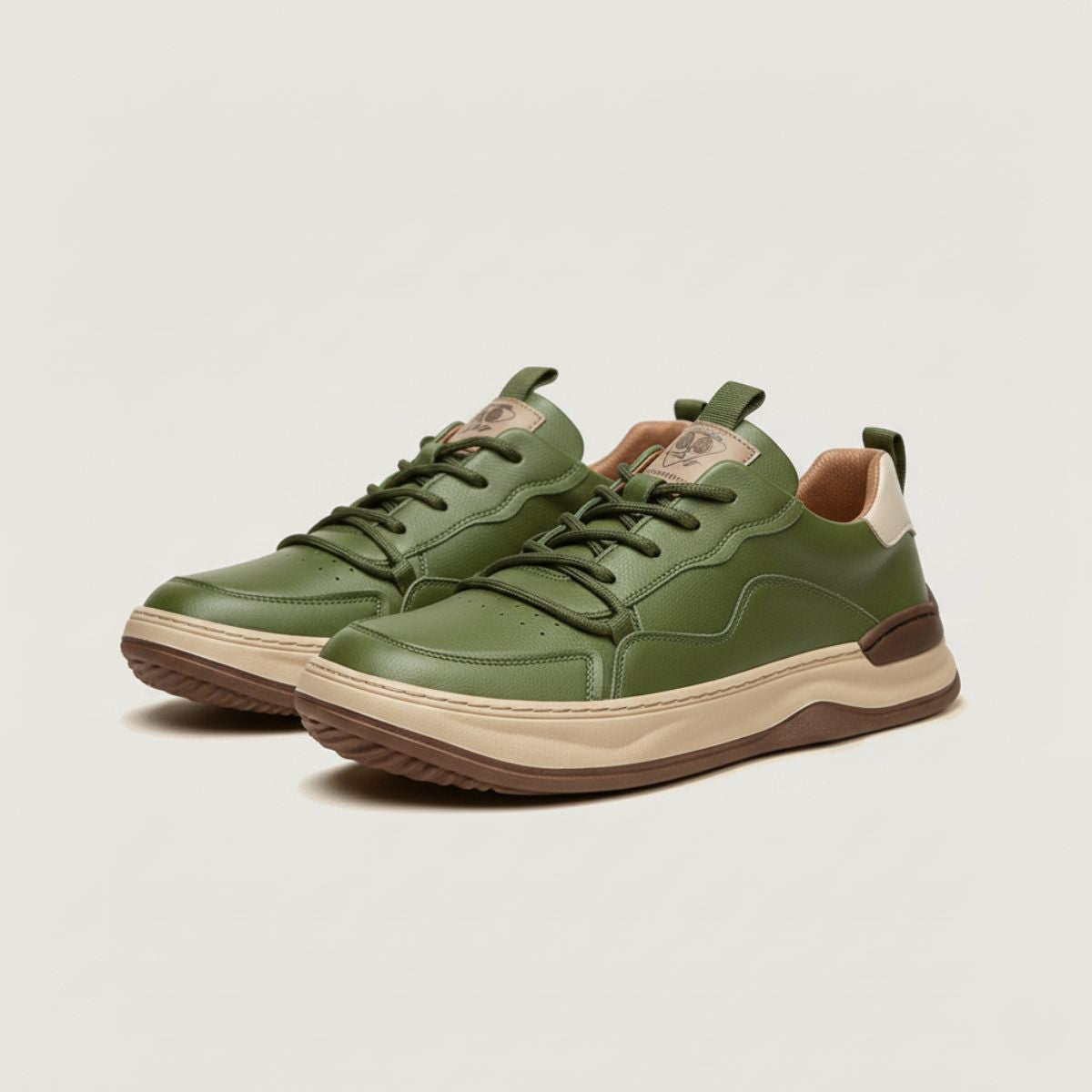 The Geneva Men’s Leather Shoes – Modern Casual Sneakers