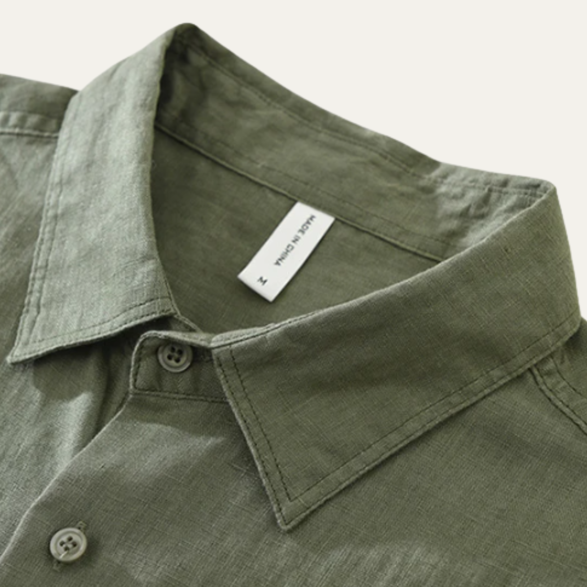 The Greenmeadow Men’s 100% Linen Casual Summer Shirt