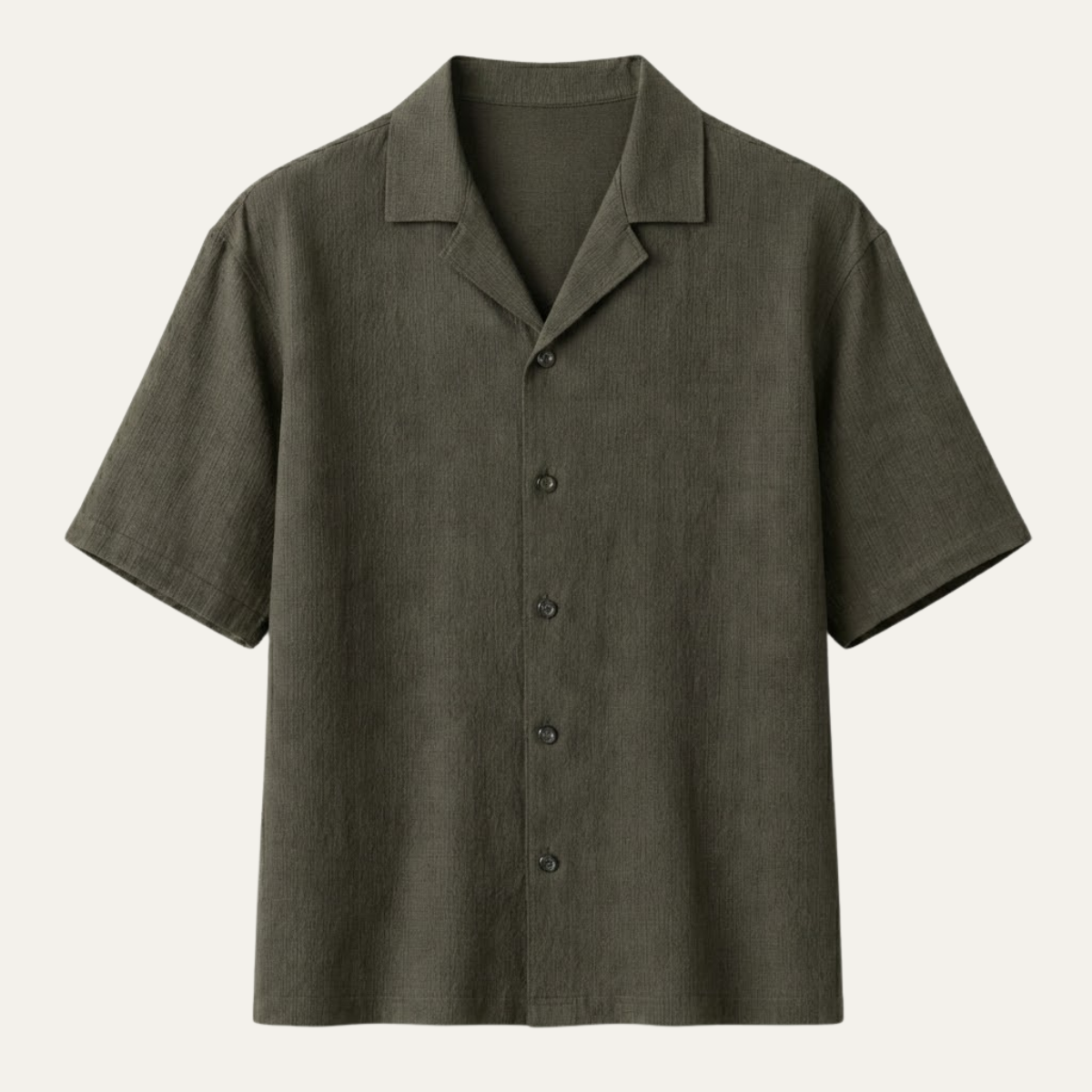 The Stratford Men’s Turn Down Collar Casual Loose Fit Button Up Shirt