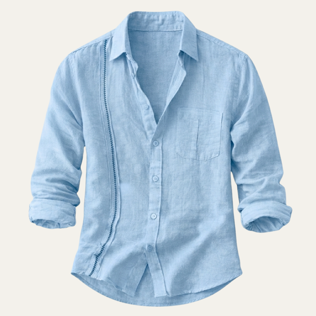 The Ridgehaven Men’s Button-Up Casual Beach Shirt