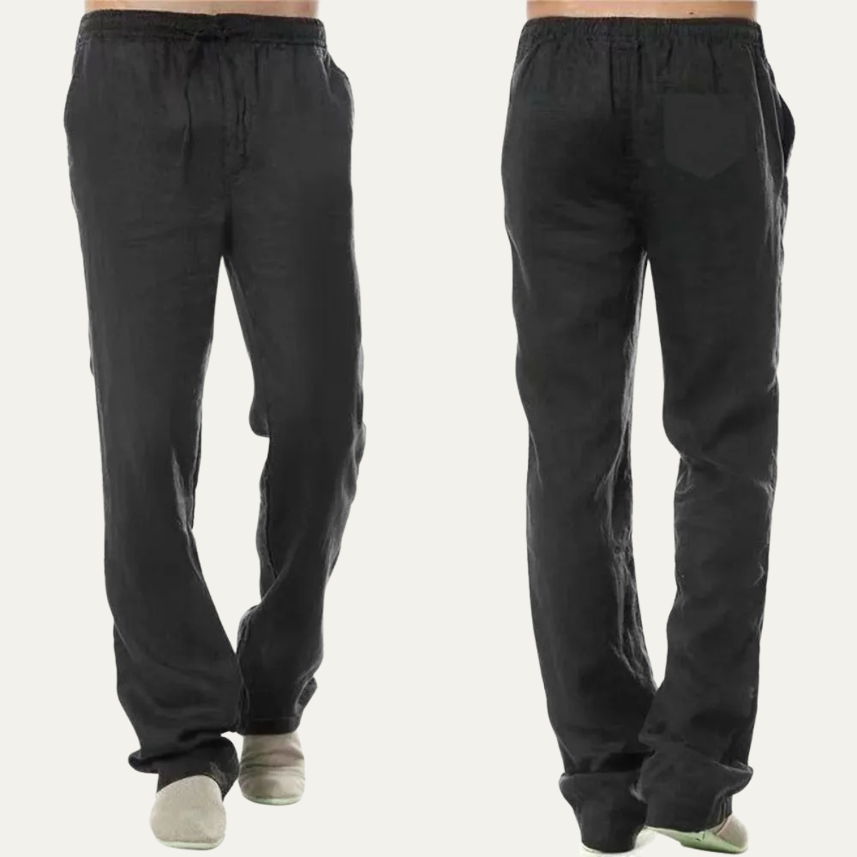 The Westlyn Men’s Cotton Linen Drawstring Pants
