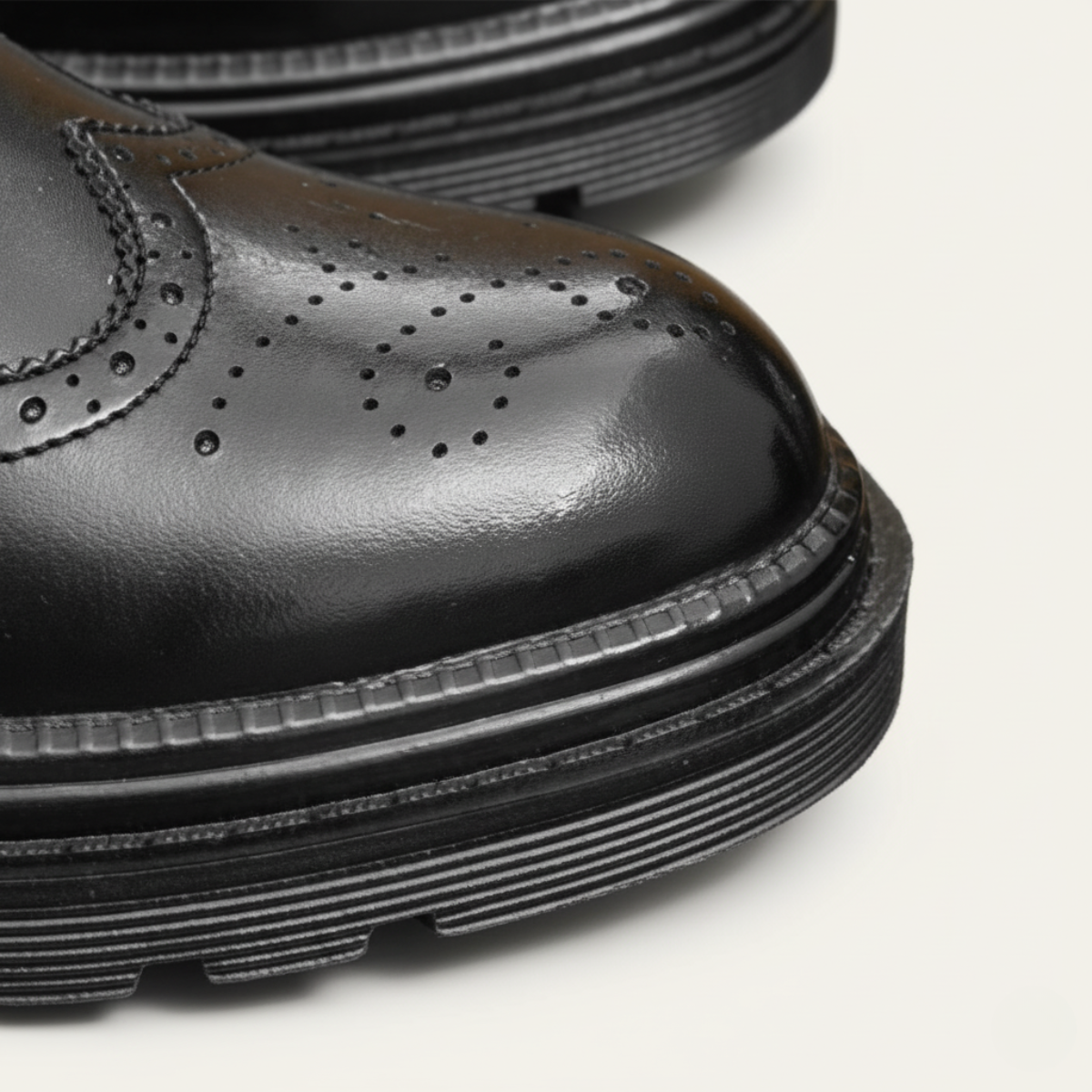 The Eastbourne Men's Smart Brogue Leather Chelsea Boots