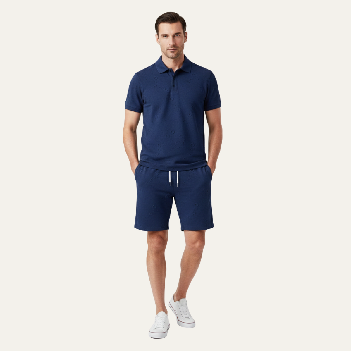 The Silverwood Men’s Lightweight Beachwear Set – Shirt & Shorts Set