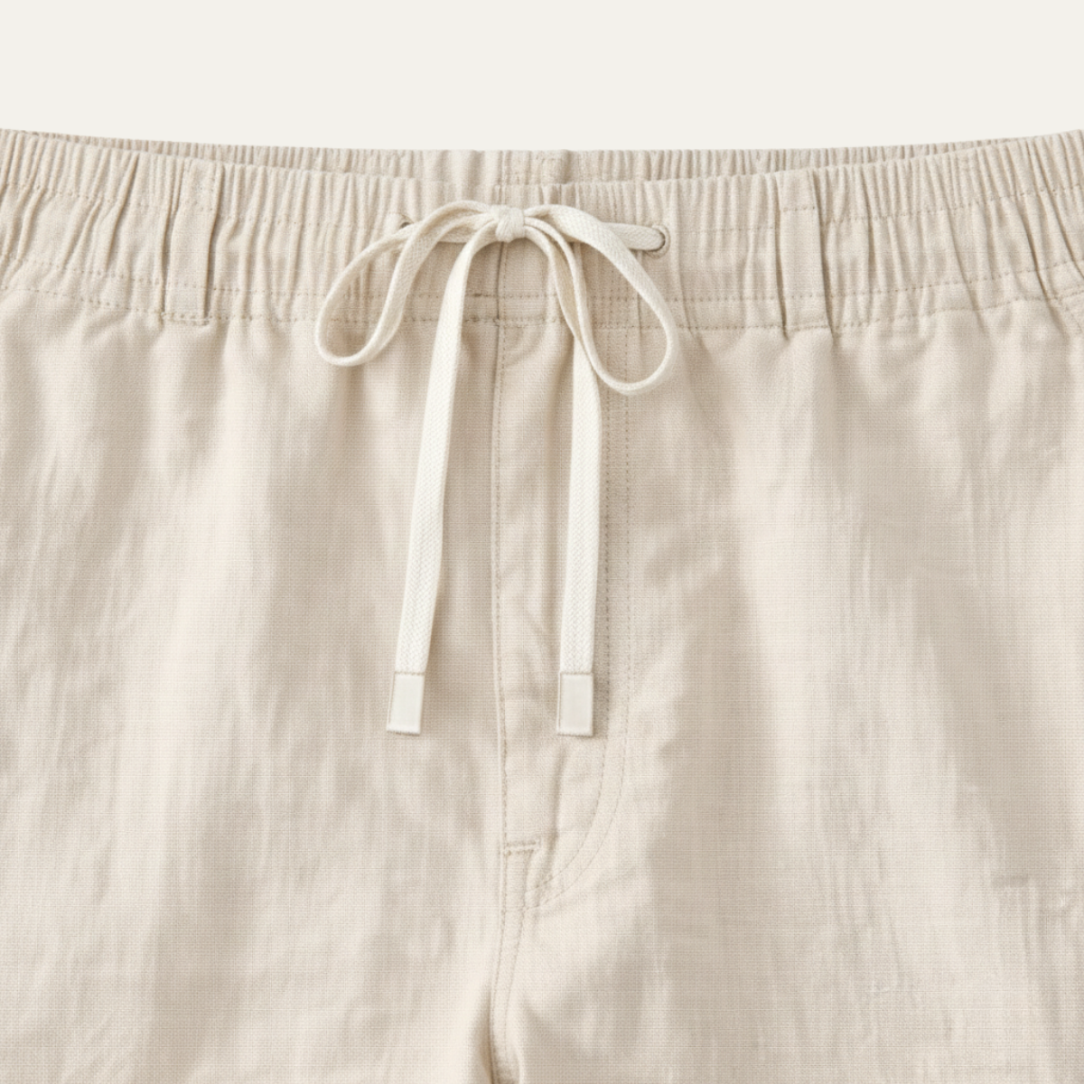 The Maplecrest Men’s Loose Fit Multi Pocket Cotton Linen Cargo Pants