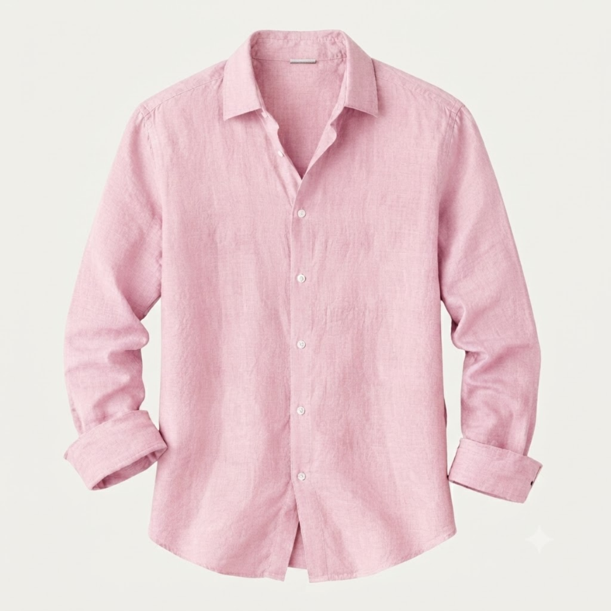 The Orvieto Men’s Cotton Linen Button Down Shirt