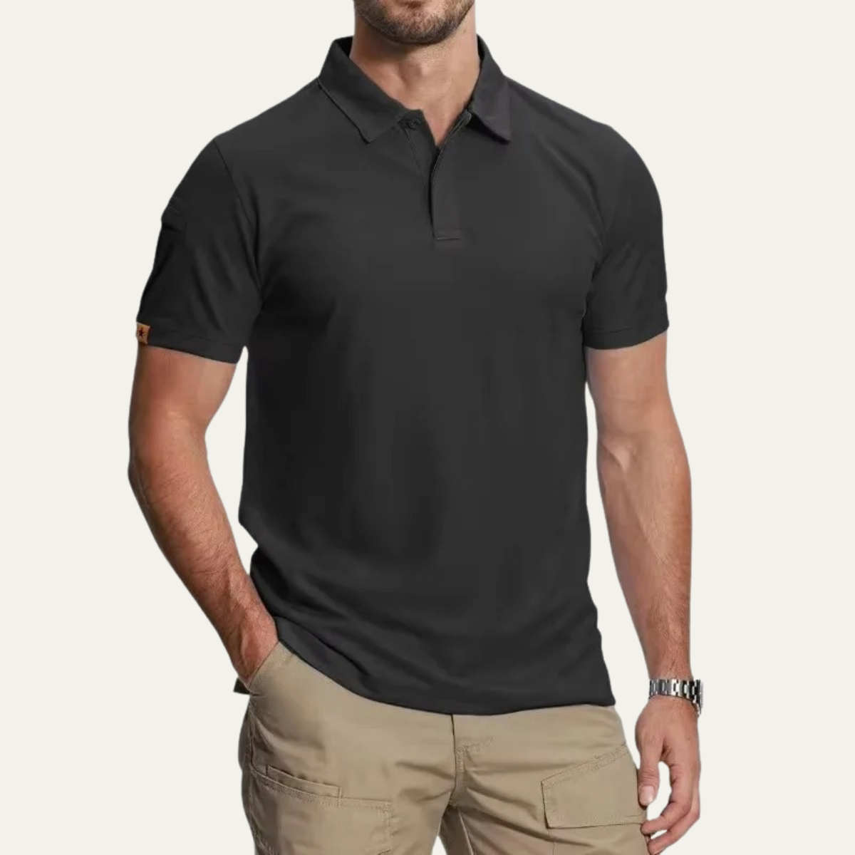 The Rovigo Men’s Lightweight Breathable Sports Polo Shirt