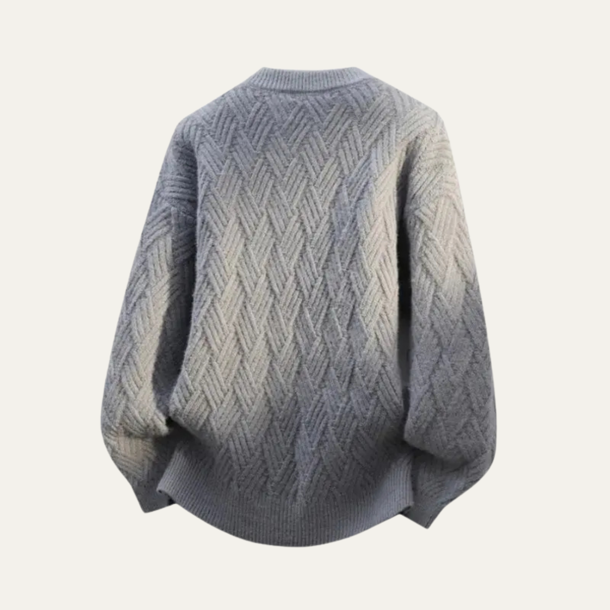 The Deerfield Men’s  Soft O Neck Warm Knitted Sweater