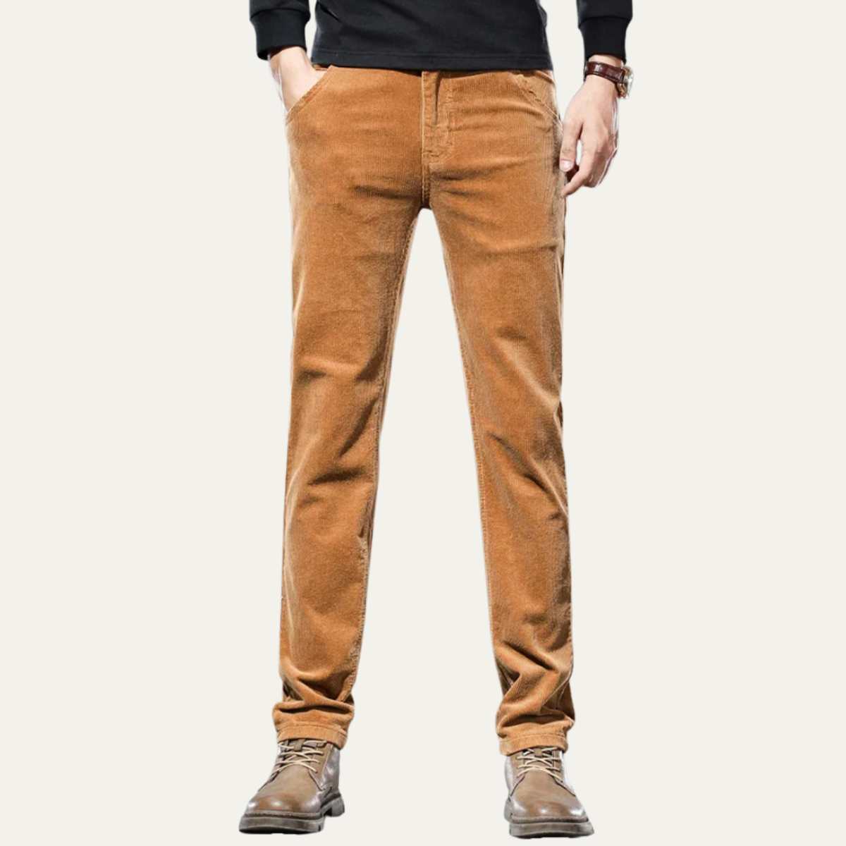 The Norwood Men’s Corduroy Slim Fit Casual Pants