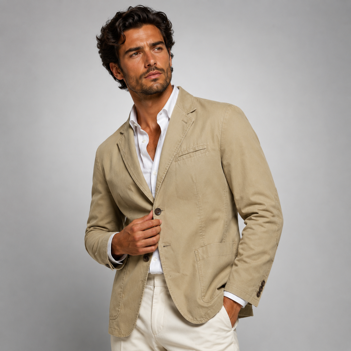 The Dunmore Men's Casual Lightweight Smart Blazer Jacket