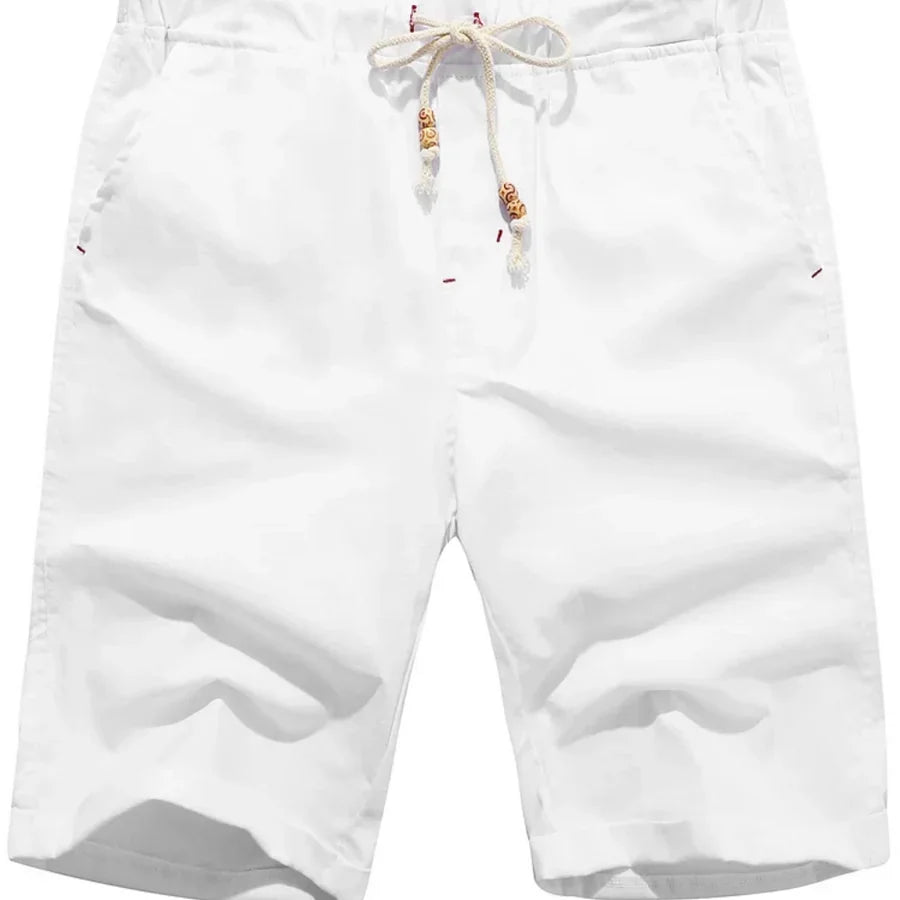 The Georgetown Men's Drawstring Linen Shorts