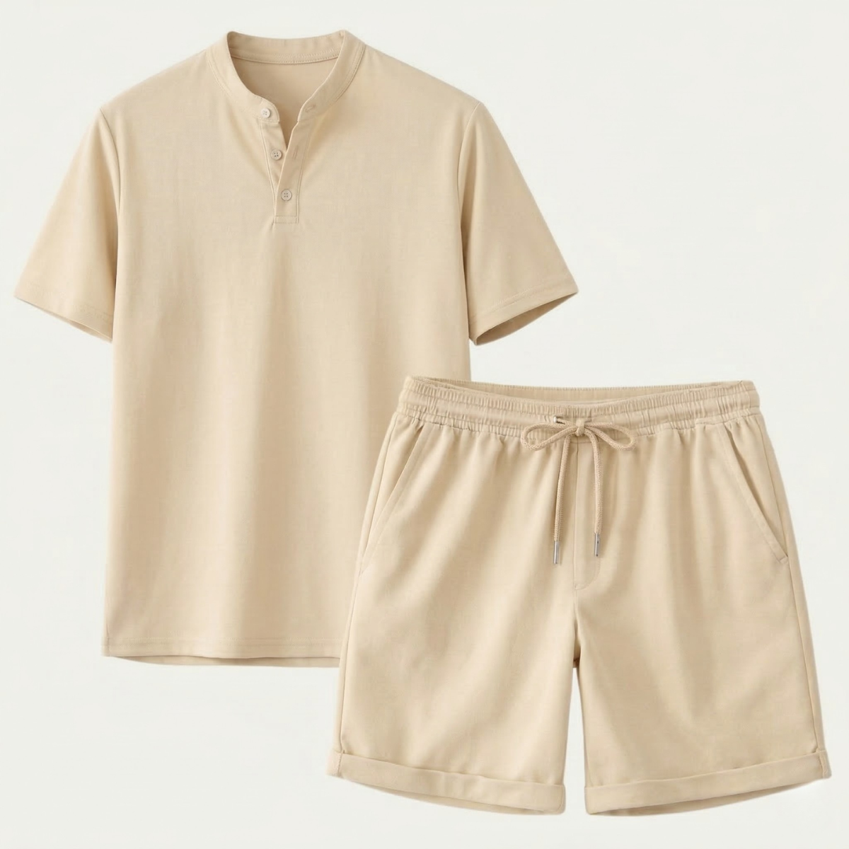 The Pinevalley Men’s Casual Summer Set – T-Shirt & Shorts