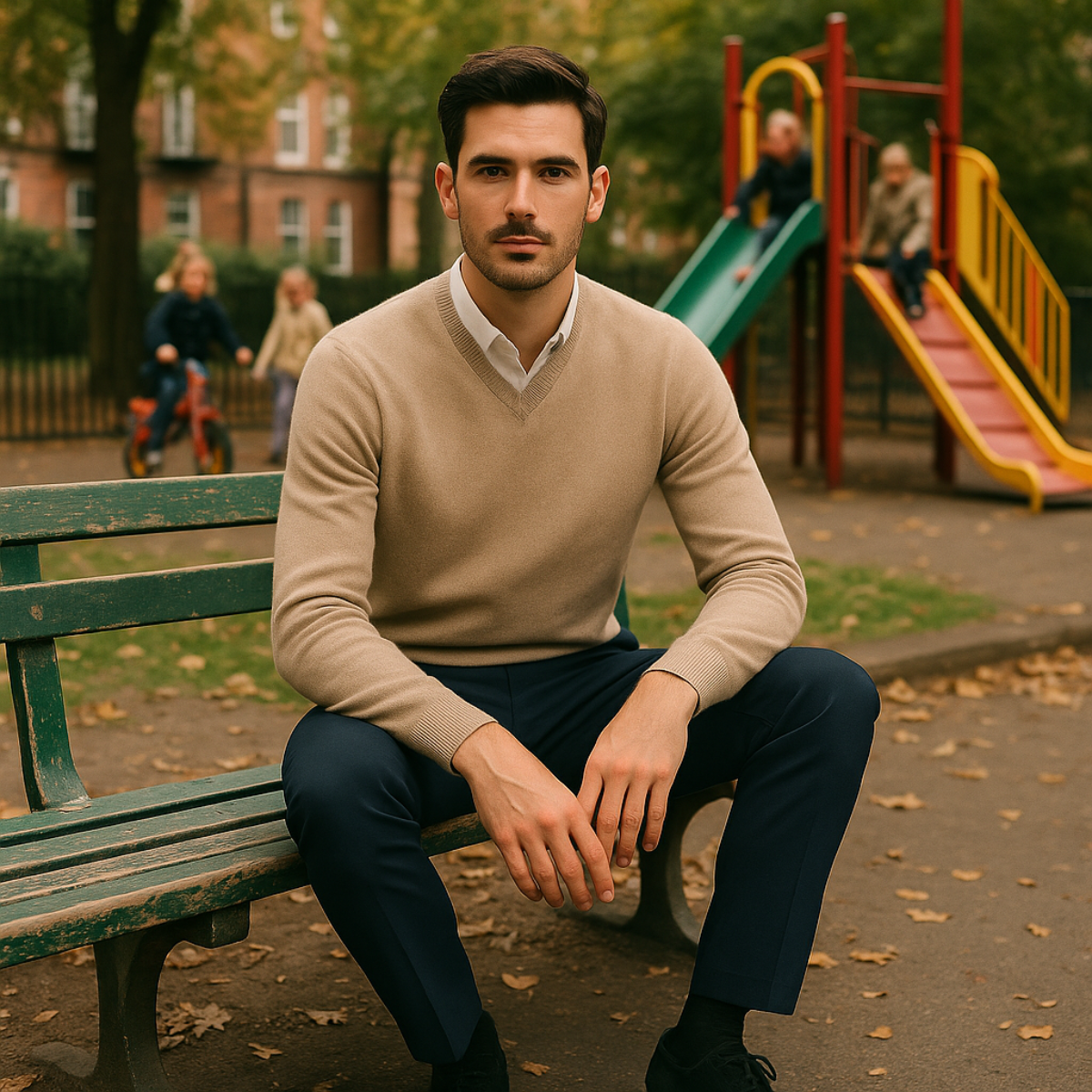 The Cleveland Cashmere Sweater for Men