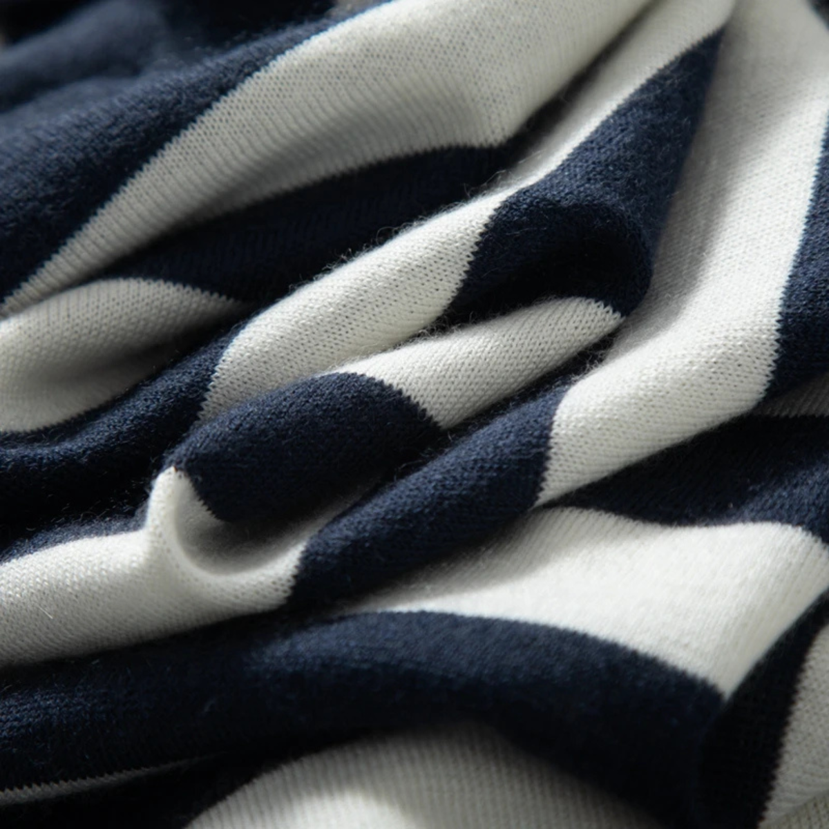 The Porto Cesareo Men’s Striped Cashmere Knit T-Shirt