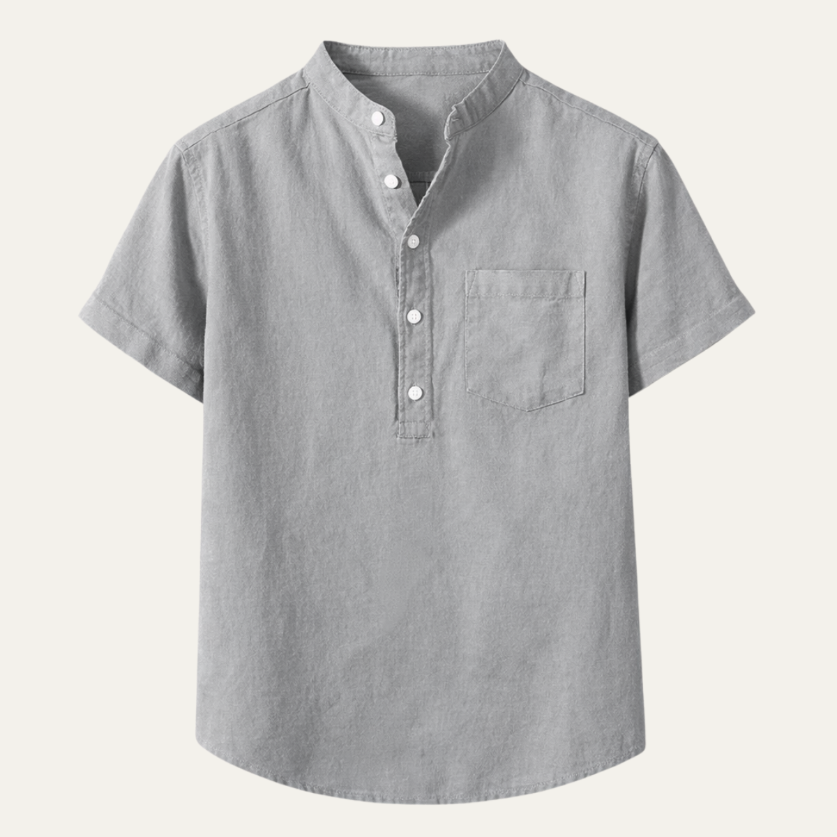 The Piccadilly Men’s Soft Summer Basic Shirt with Chest Pocket