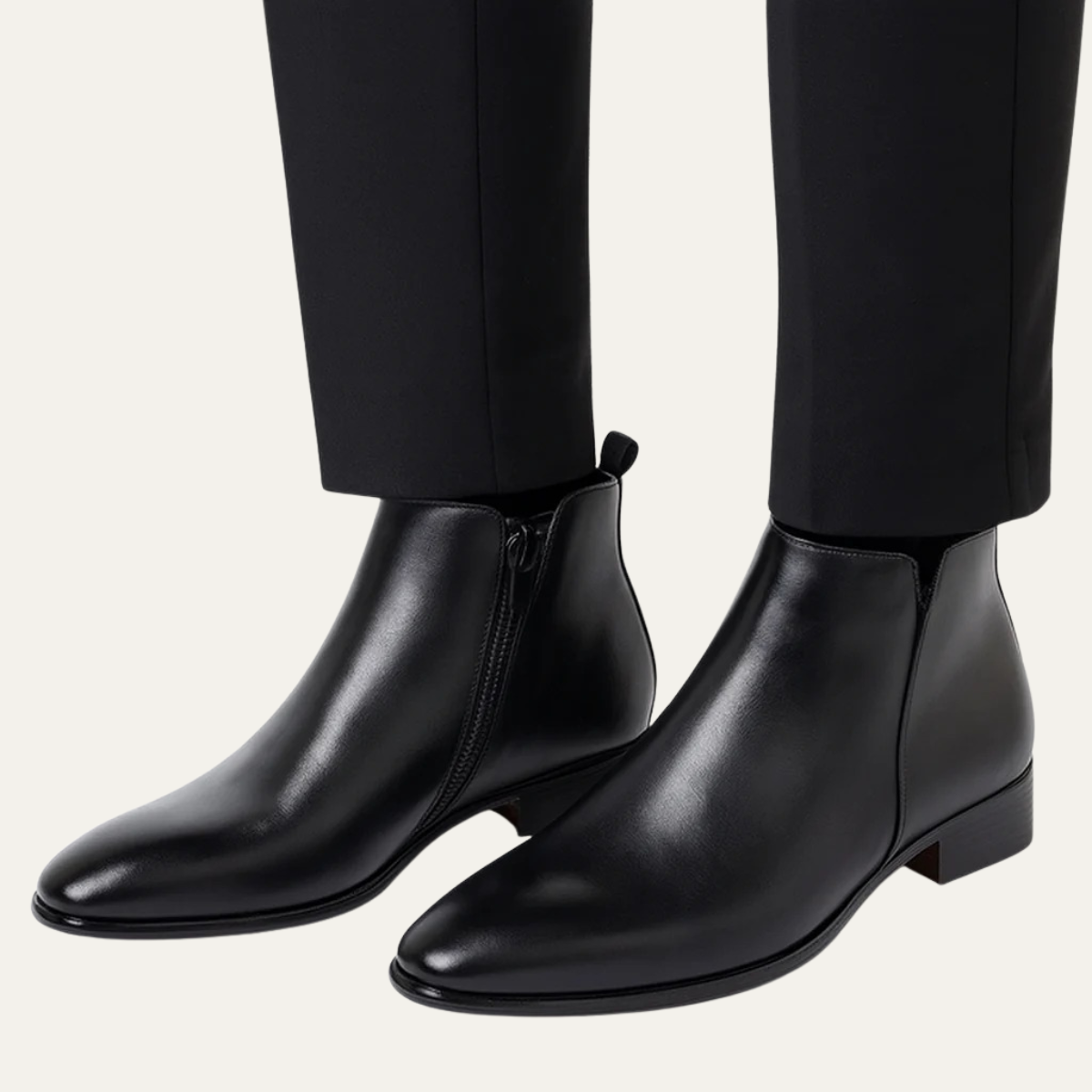 The Cortona Men’s Zip Ankle Chelsea Boots