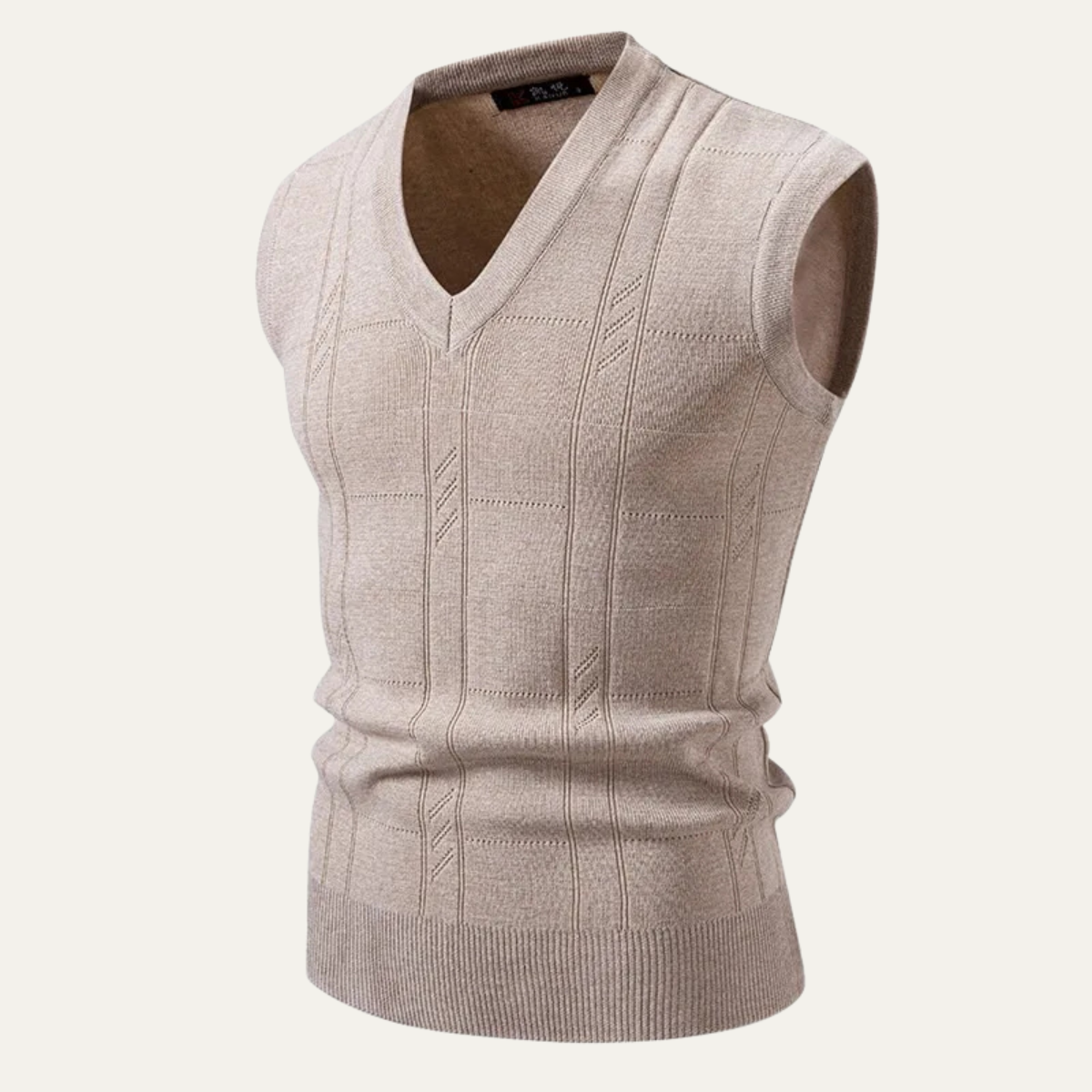 The Urbino Men’s Classic Knitted V Neck Tank Vest