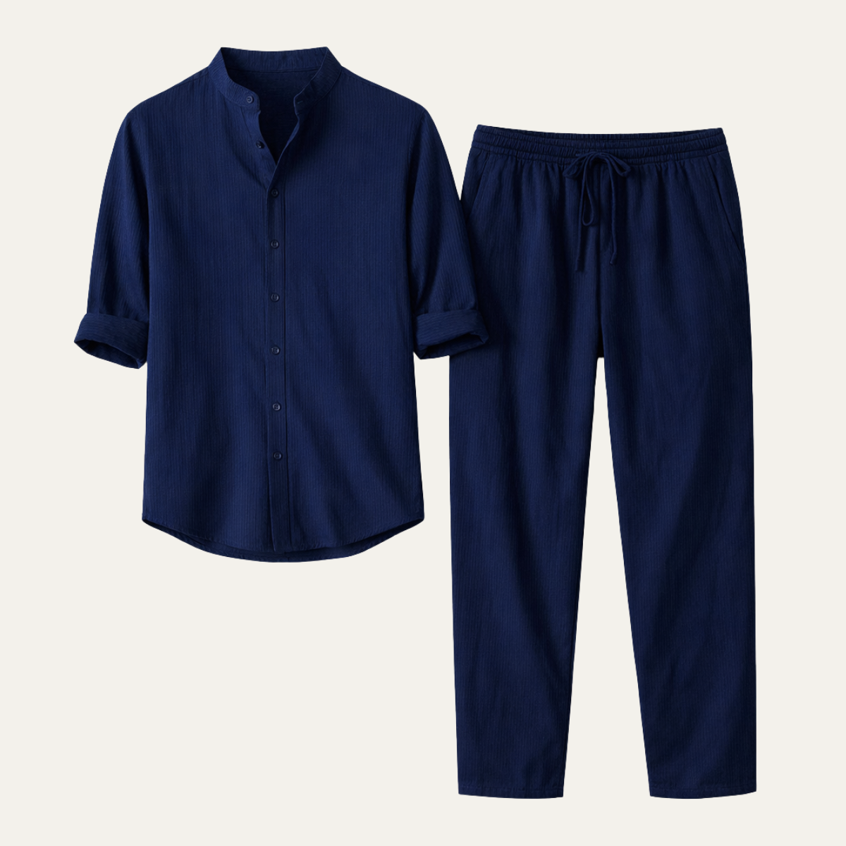 The Hampton Men’s Summer Lightweight Set – Shirt & Pants