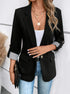 Women's Relaxed Checked Blazer