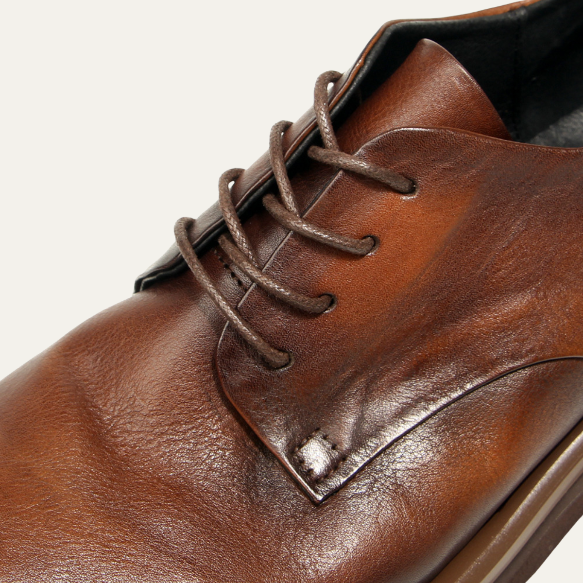 The Trento Men’s Leather Dress Shoe – Formal Lace Up Smart Shoe