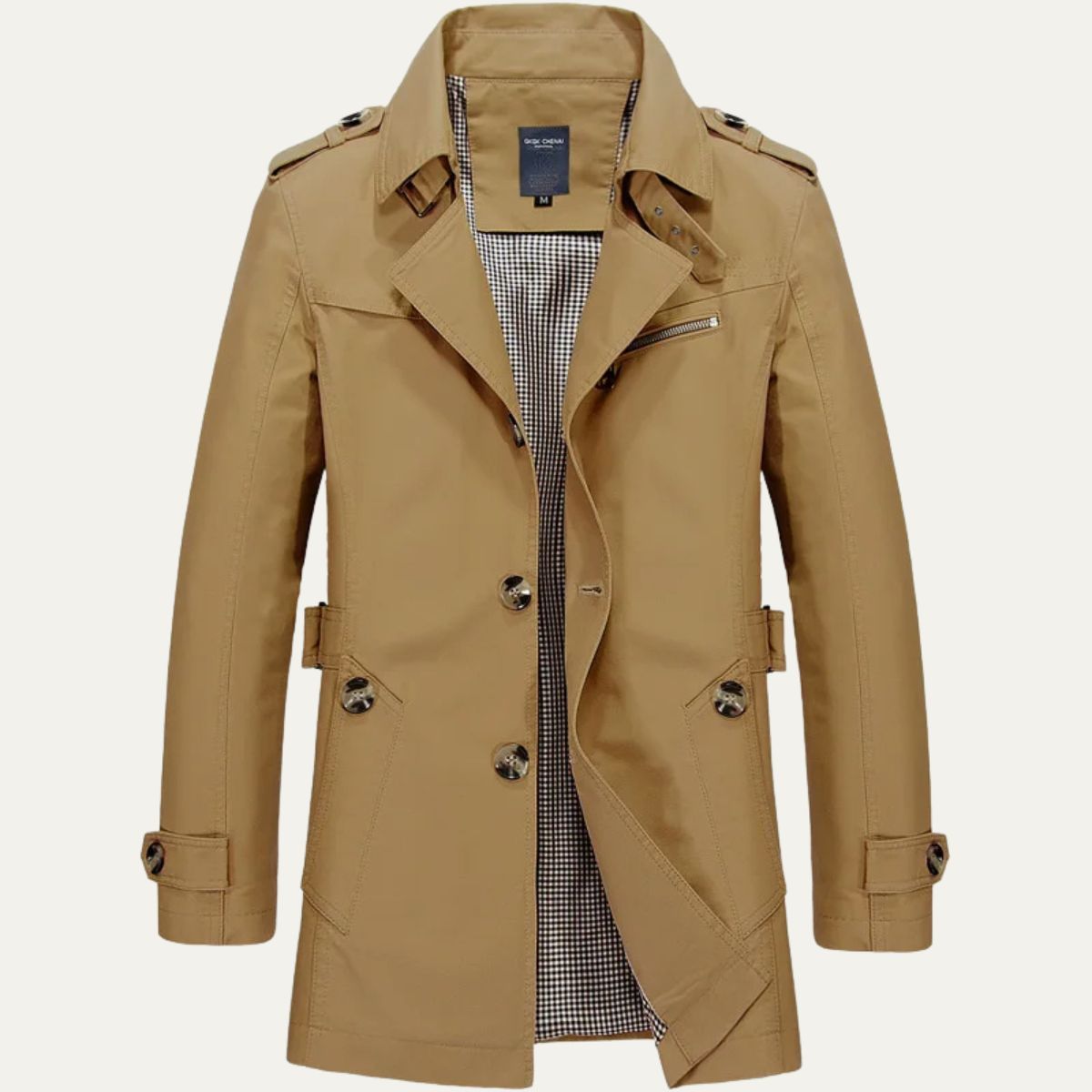 The MauroIcardi Elegant and Stylish Trench Coat for Men