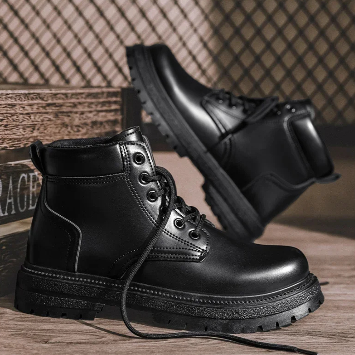 The Willowbrook Ridge Men’s Vintage  Lace Up Suede Ankle Boots