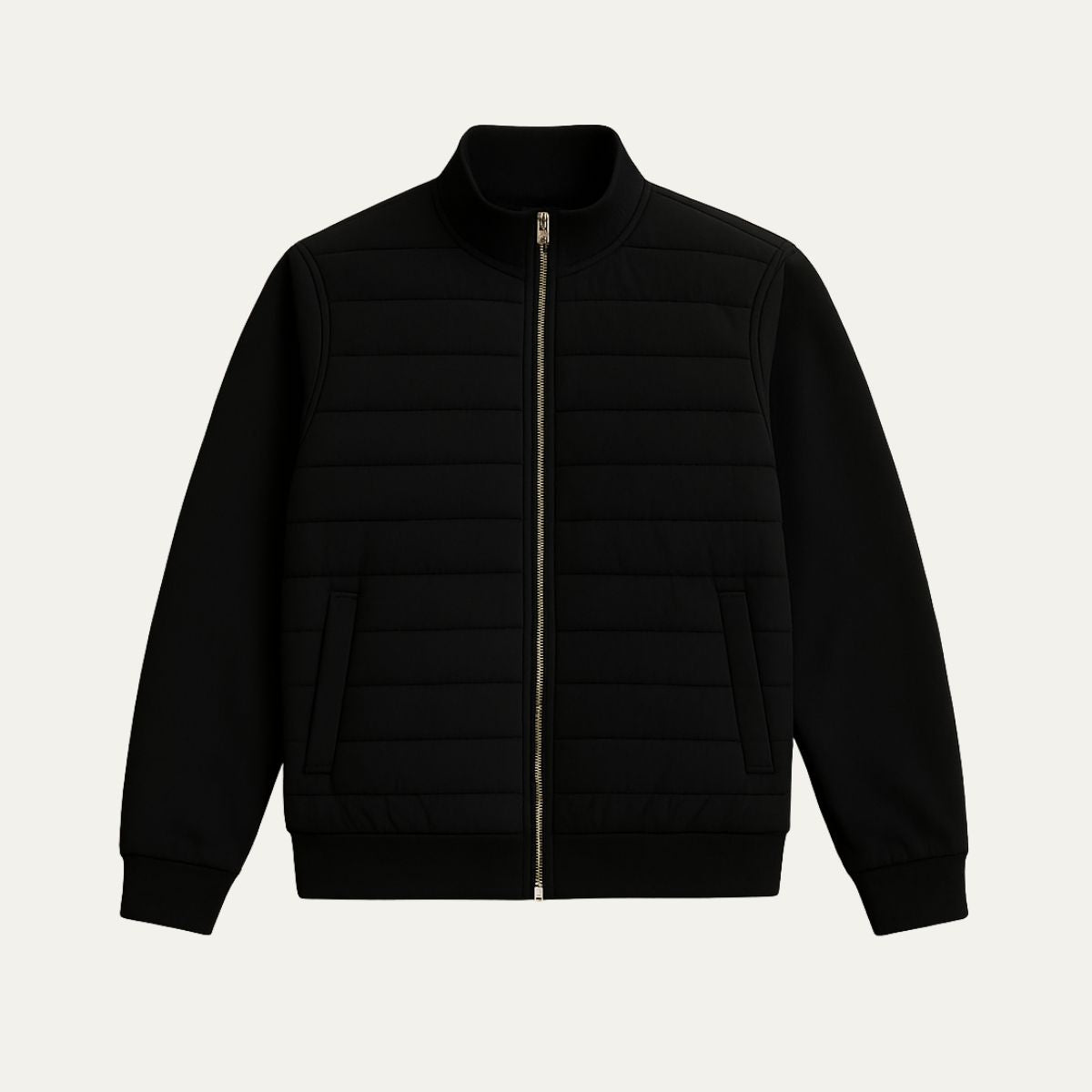 The Copenhagen Elegant Quilted Puffer Coat – Men’s Lightweight Jacket