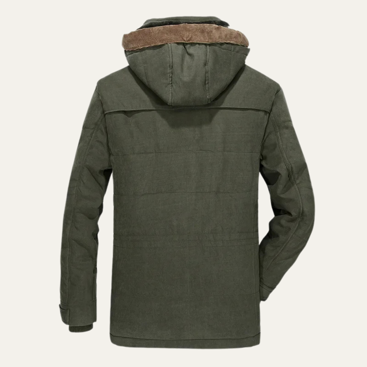 The Ashcroft Men’s Winter Cargo Jacket – Thick Fleece Lined Hooded Coat